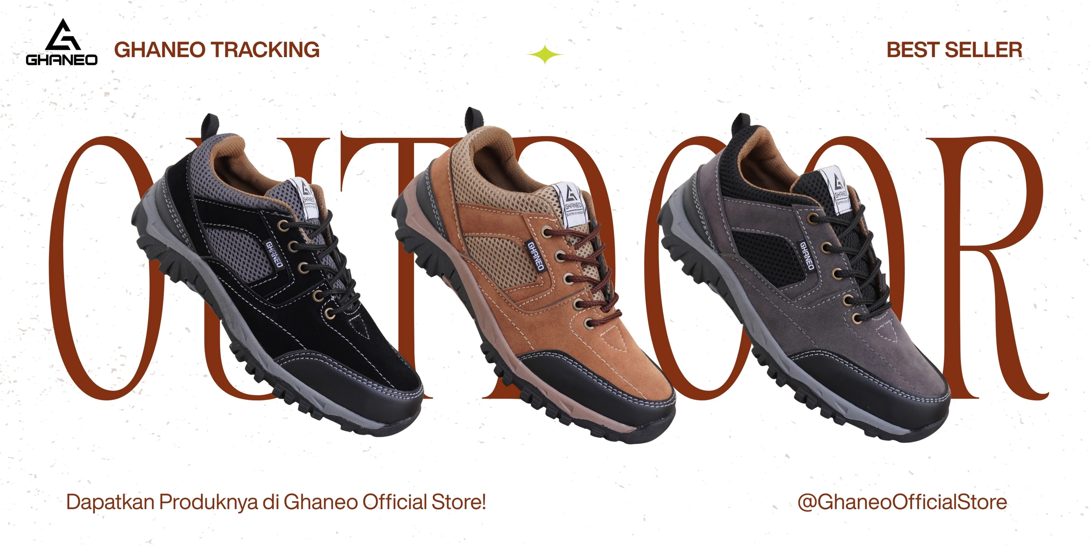 Banner sepatu Ghaneo