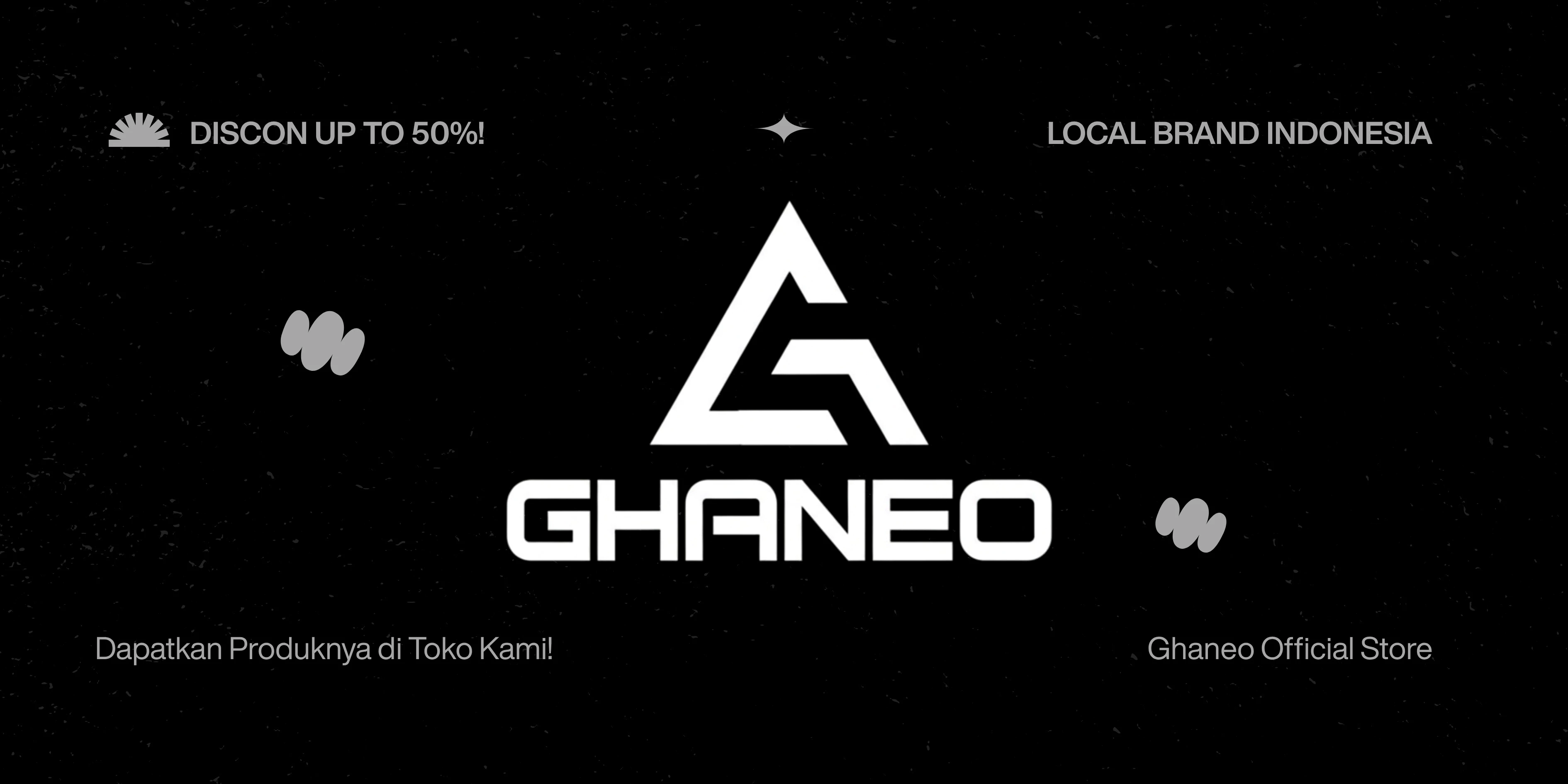 Banner toko Ghaneo